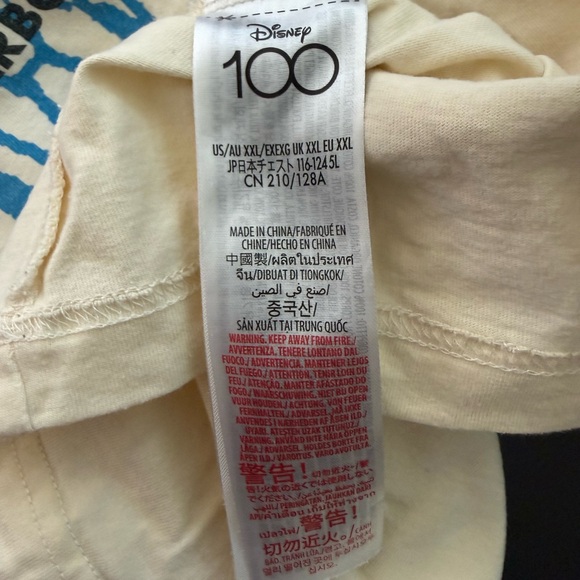 Disney 100 Walt Disney's Disneyland T-Shirt Size XXL - Picture 3 of 3